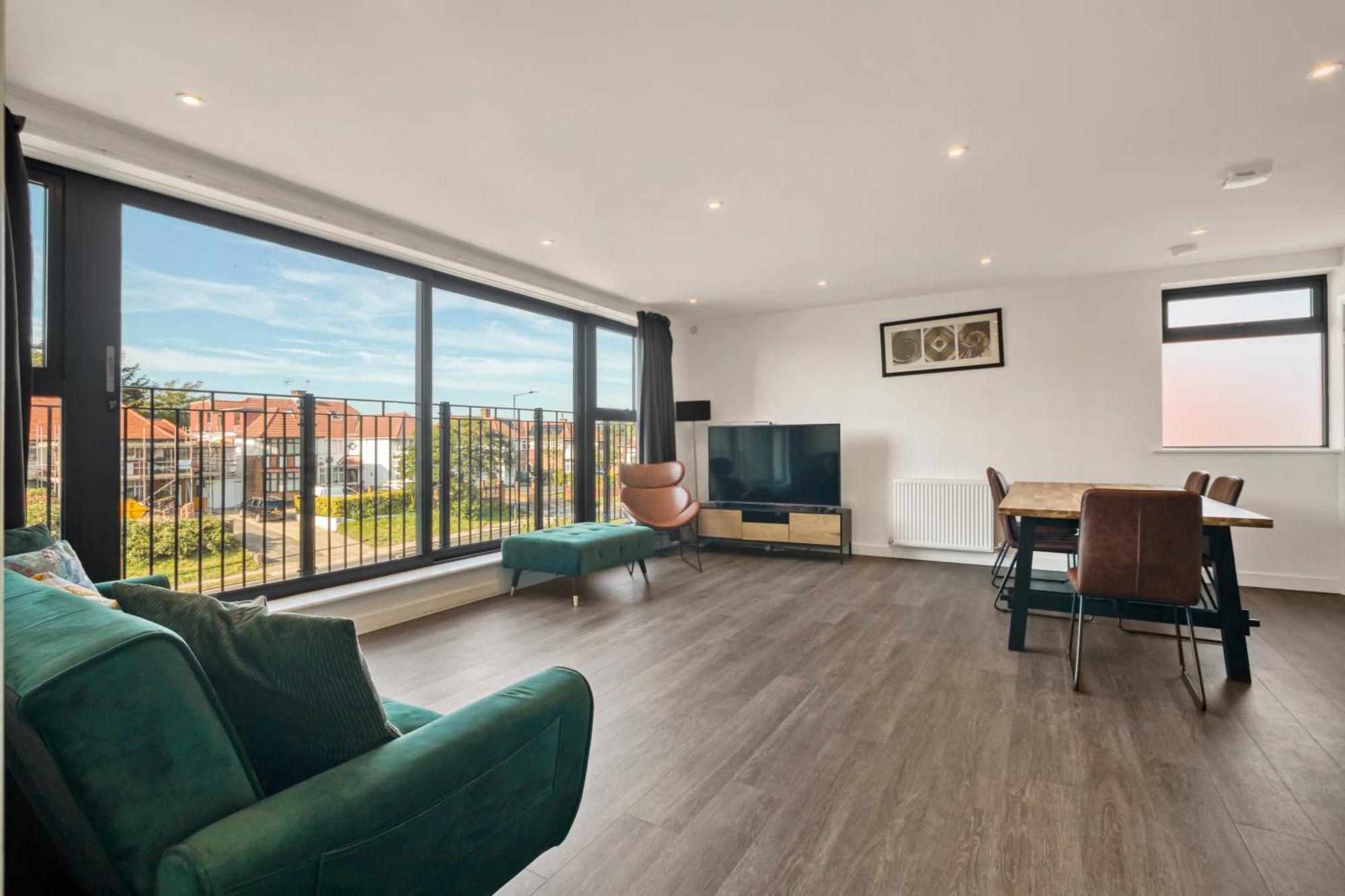 Ferienwohnung Modern Penthouse In Wembley London Exterior foto